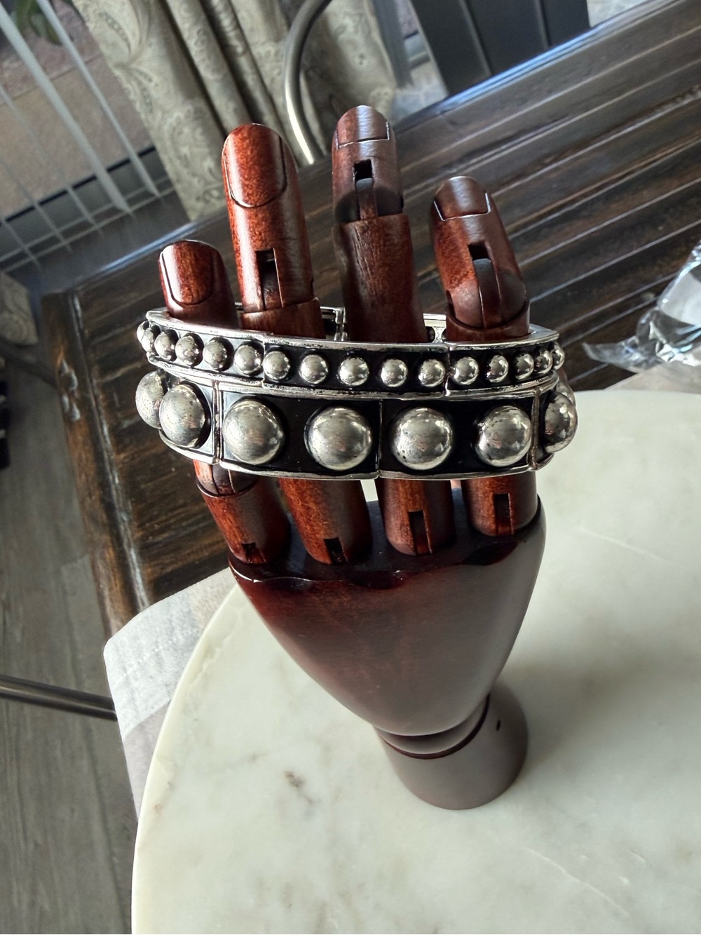 Studded Ball Stretch Bangles New